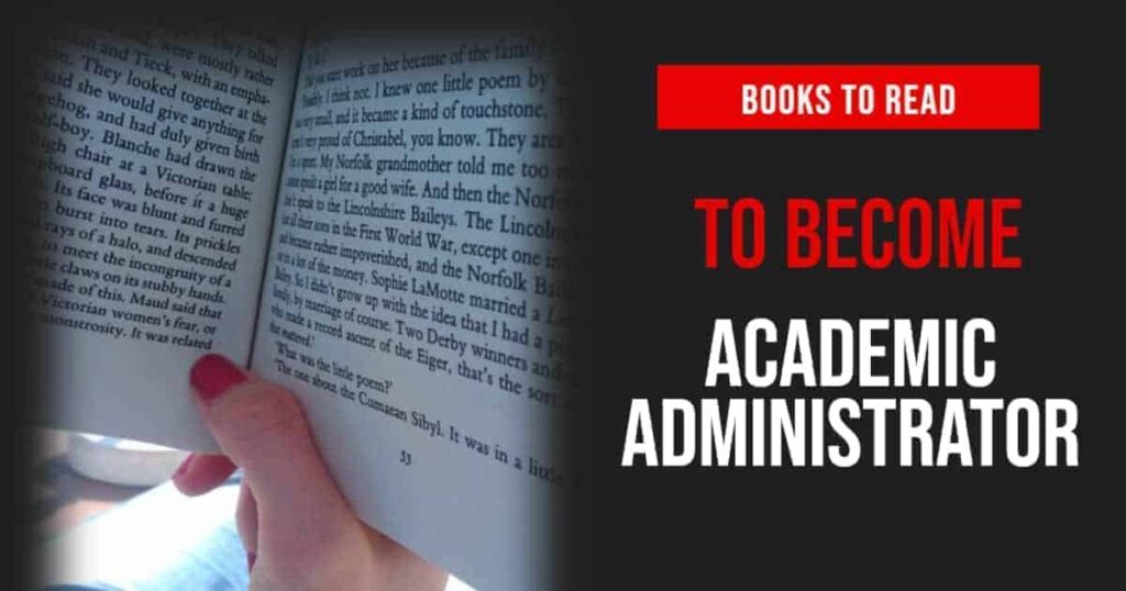 Books to read to become Academic Administrator